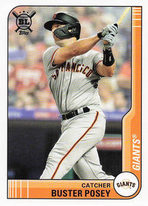 2021 Topps Big League Buster Posey #228