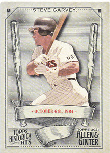 2021 Topps Allen & Ginter Historical Hits Steve Garvey #HH-47