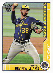 2021 Topps Big League Devin Williams #271