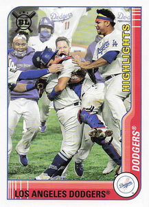 2021 Topps Big League Los Angeles Dodgers #286