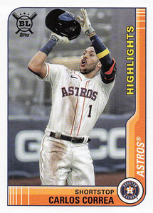 2021 Topps Big League Carlos Correa #295