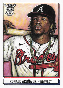 2021 Topps Big League Art of the Game Ronald Acuna Jr. #ATG-RA