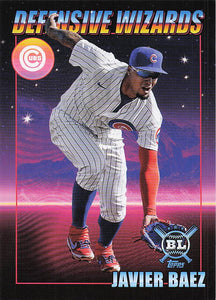 2021 Topps Big League Defensive Wizards Javier Baez #DW-2