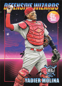2021 Topps Big League Defensive Wizards Yadier Molina #DW-7