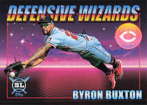 2021 Topps Big League Defensive Wizards Byron Buxton #DW-12
