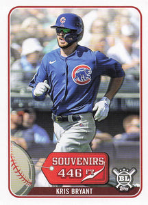 2021 Topps Big League Souvenirs Kris Bryant #SO-8