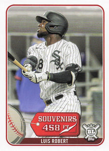 2021 Topps Big League Souvenirs Luis Robert #SO-10