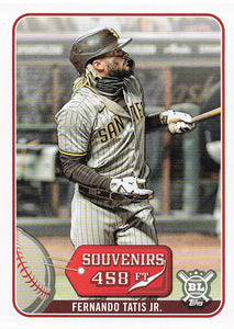 2021 Topps Big League Souvenirs Fernando Tatis Jr. #SO-24