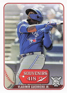 2021 Topps Big League Souvenirs Vladimir Guerrero Jr. #SO-27