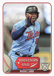 2021 Topps Big League Souvenirs Miguel Sano #SO-30