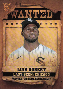 2021 Topps Big League Wanted Luis Robert #WT-8