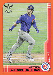 2021 Topps Big League Orange Willson Contreras #111