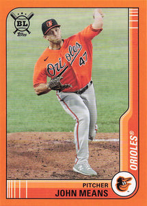 2021 Topps Big League Orange John Means #117