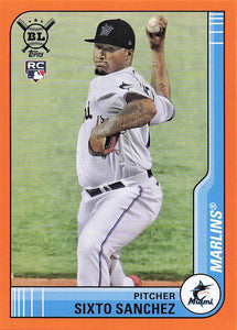 2021 Topps Big League Orange Sixto Sanchez #142 RC