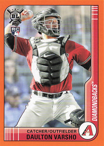 2021 Topps Big League Orange Daulton Varsho #163 RC