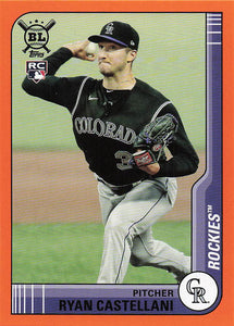 2021 Topps Big League Orange Ryan Castellani #193 RC