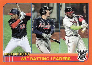 2021 Topps Big League Orange Juan Soto - Freddie Freeman - Marcell Osuna #246