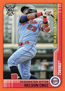 2021 Topps Big League Orange Nelson Cruz #273