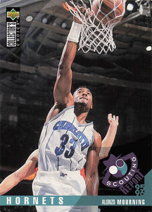 1995-96 Upper Deck Collector's Choice International German Alonzo Mourning #113