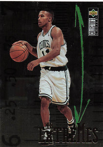1995-96 Upper Deck Collector's Choice International German NBA Extremes Dana Barros #E3