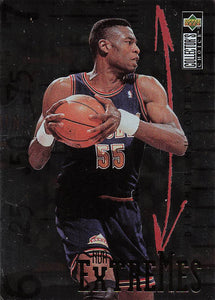 1995-96 Upper Deck Collector's Choice International German NBA Extremes Dikembe Mutombo #E6