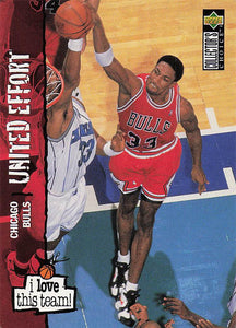 1995-96 Upper Deck Collector's Choice International German Scottie Pippen #159