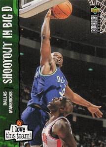 1995-96 Upper Deck Collector's Choice International German Jamal Mashburn #161