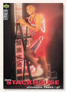 1995-96 Upper Deck Collector's Choice International German Jerry Stackhouse #72
