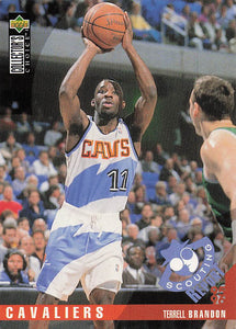 1995-96 Upper Deck Collector's Choice International German Terrell Brandon #115