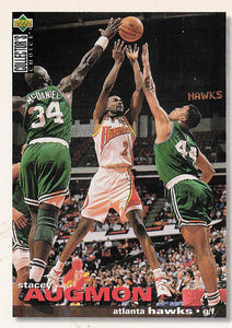 1995-96 Upper Deck Collector's Choice International German Stacey Augmon #6