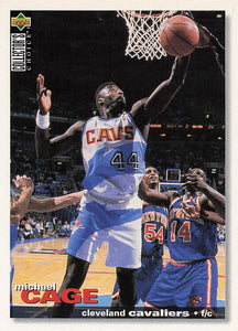 1995-96 Upper Deck Collector's Choice International German Michael Cage #27