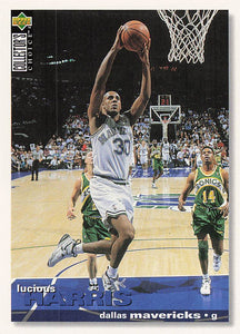 1995-96 Upper Deck Collector's Choice International German Lucius Harris #35