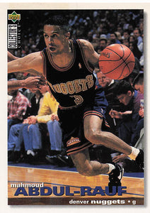 1995-96 Upper Deck Collector's Choice International German Mahmoud Abdul-Rauf #37