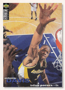 1995-96 Upper Deck Collector's Choice International German Antonio Davis #42