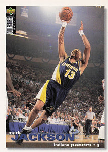 1995-96 Upper Deck Collector's Choice International German Mark Jackson #44