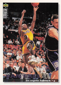 1995-96 Upper Deck Collector's Choice International German Nick Van Exel #72