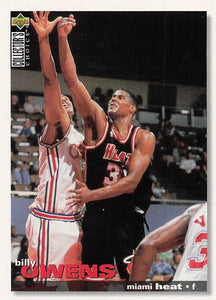 1995-96 Upper Deck Collector's Choice International German Billy Owens #79