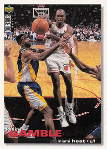 1995-96 Upper Deck Collector's Choice International German Kevin Gamble #81