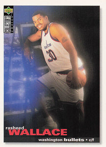 1995-96 Upper Deck Collector's Choice International German Rasheed Wallace #109