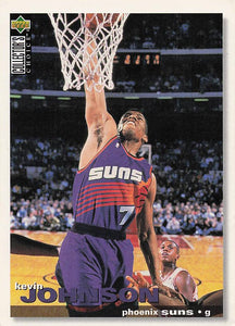 1995-96 Upper Deck Collector's Choice International German Kevin Johnson #123