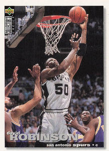 1995-96 Upper Deck Collector's Choice International German David Robinson #143