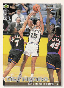 1995-96 Upper Deck Collector's Choice International German Vinny Del Negro #144