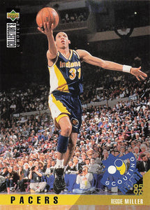 1995-96 Upper Deck Collector's Choice International Reggie Miller #121