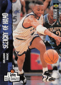 1995-96 Upper Deck Collector's Choice International Anfernee Hardaway #174