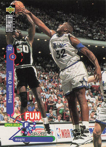 1995-96 Upper Deck Collector's Choice International Shaquille O'Neal #184