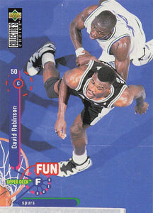 1995-96 Upper Deck Collector's Choice International David Robinson #189