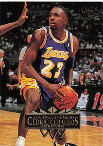 1995-96 Fleer Ultra Cedric Ceballus #87