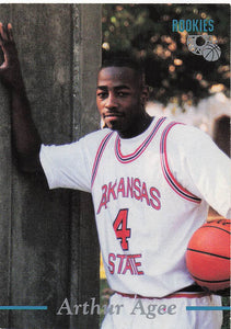 1995 Classic Rookies Arthur Agee #81