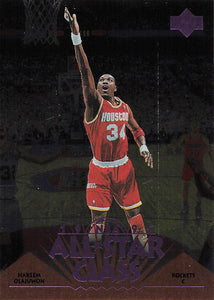1995-96 Upper Deck All-Star Class Hakeem Olajuwon #AS17