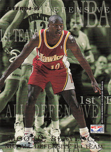 1994-95 Fleer European All-Defensive Team Scottie Pippen - Mookie Blaylock #SPMB
